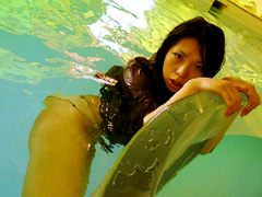気ままな水遊び