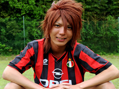 今風サッカー美○年ゆう君！初めての野外SEXに大興奮！