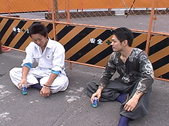 鳶装束が似合う筋肉質な男前の土方野郎！