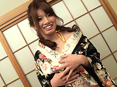京都生まれの和装巨乳美女が淫らに堕落！