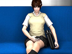リビドーラボの3DCG女子学生パンチラ○撮動画総集編1