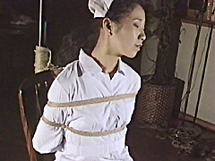緊○白衣・乳首失神くすぐり責め