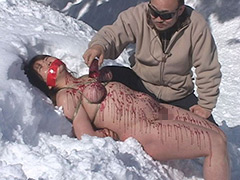 従僕人妻雪化粧 針・鞭・蝋・浣腸・火焔責め 210分