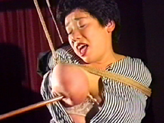 緊○エロス09 むせびなく超巨乳・亜紀失神縛り