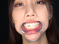 単体女優デビューを飾った人気女優の貴重な口腔観察