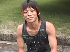 京都男子 ノンケのレイ、初穴挑戦