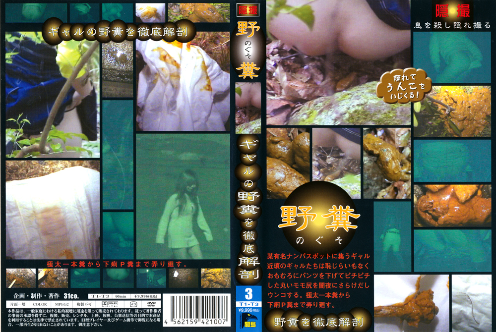 野糞 ギャルの野糞を徹底解剖3