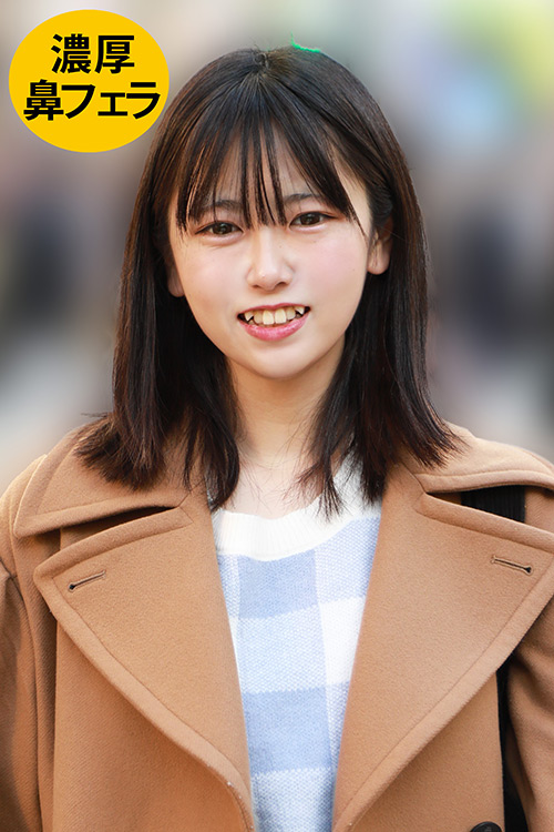 舌先の動きが細かい女子がM男に濃厚鼻フェラ