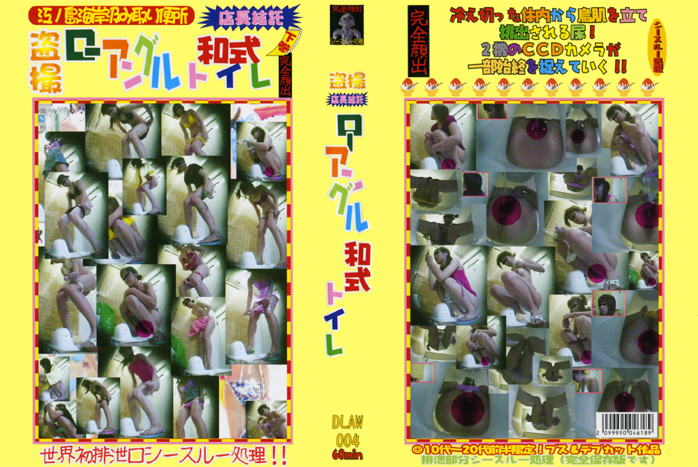 ○撮 ローアングル和式トイレ 江ノ島海岸2 下巻