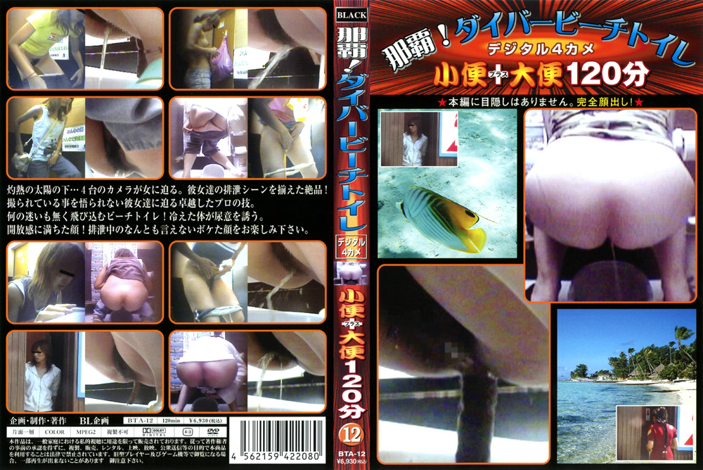 那覇！ダイバービーチトイレ 小便＋大便120分12