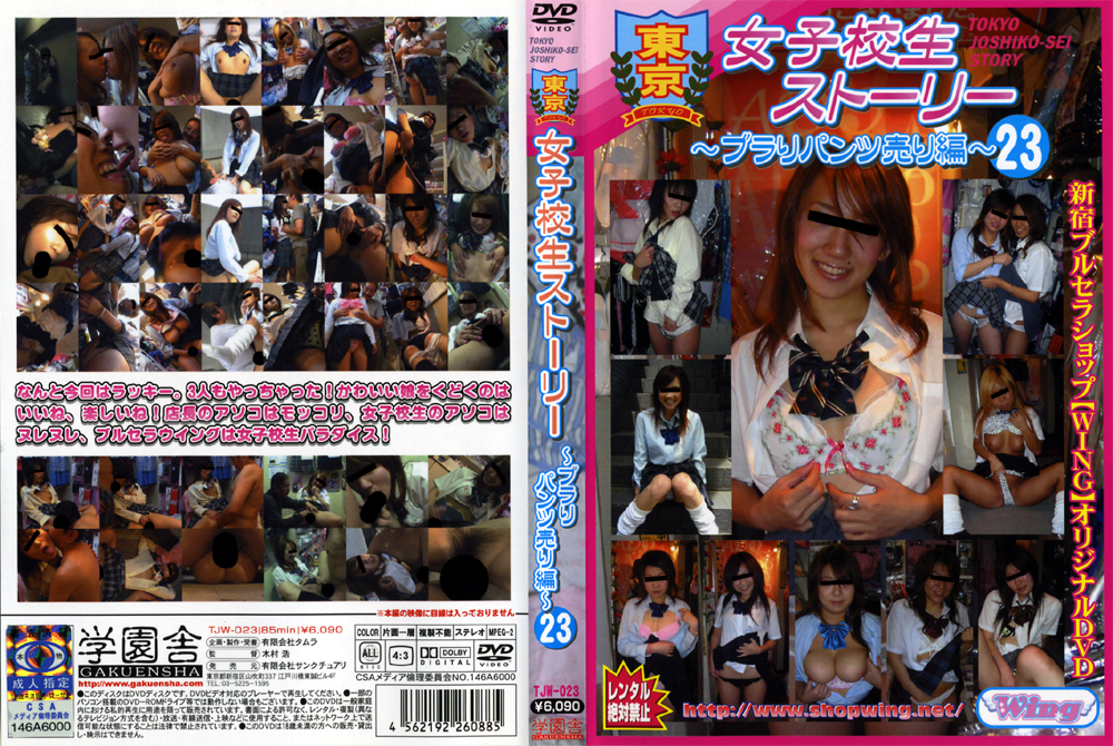 東京女子○生ストーリー ～ブラりパンツ売り編～23